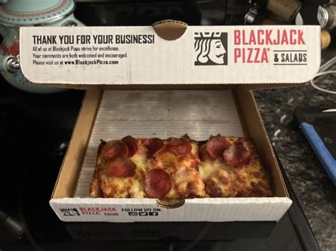 blackjack pizza ingredients.
